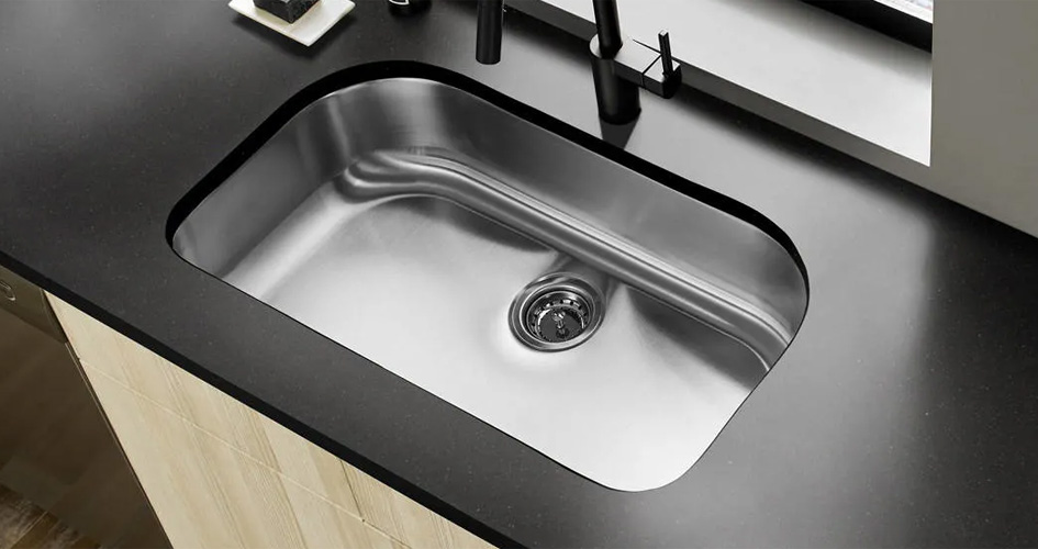 stainless steel under mount sink