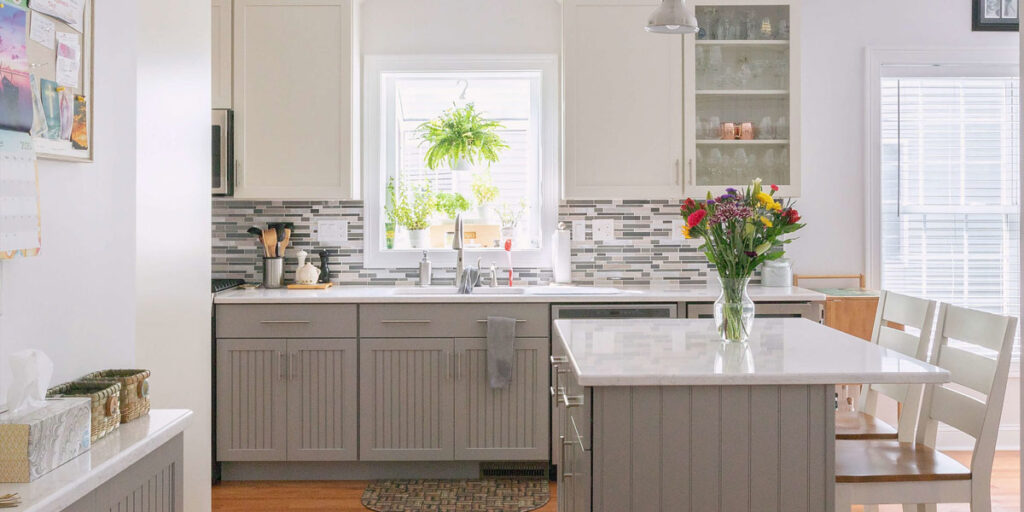 Remodeled Kitchen and Bath Adds Light and Space