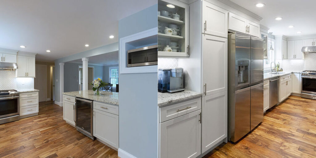 Kitchen Remodel with Extra Peninsula Storage