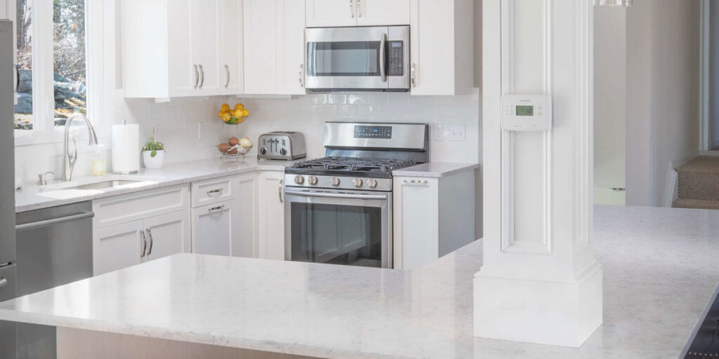 Kitchen Remodel with Creative Island Design