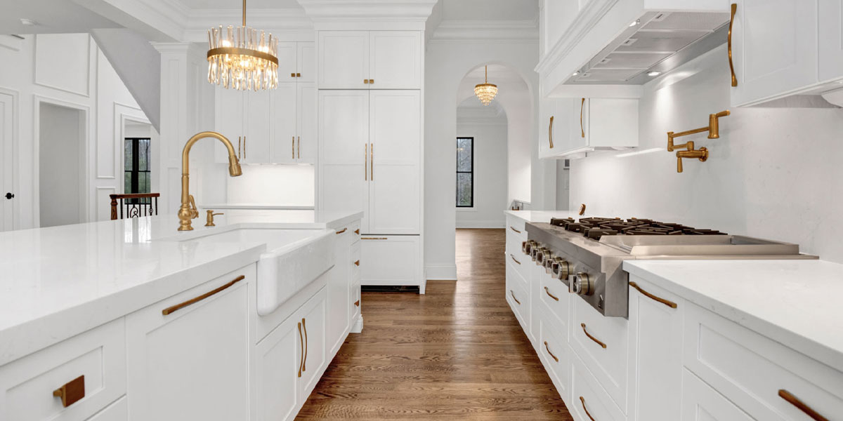 Kitchen in By Carrier Home in Glastonbury