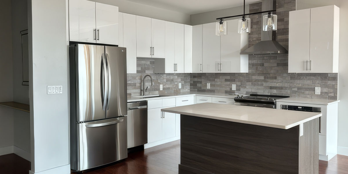 High Gloss Kitchen Cabinets